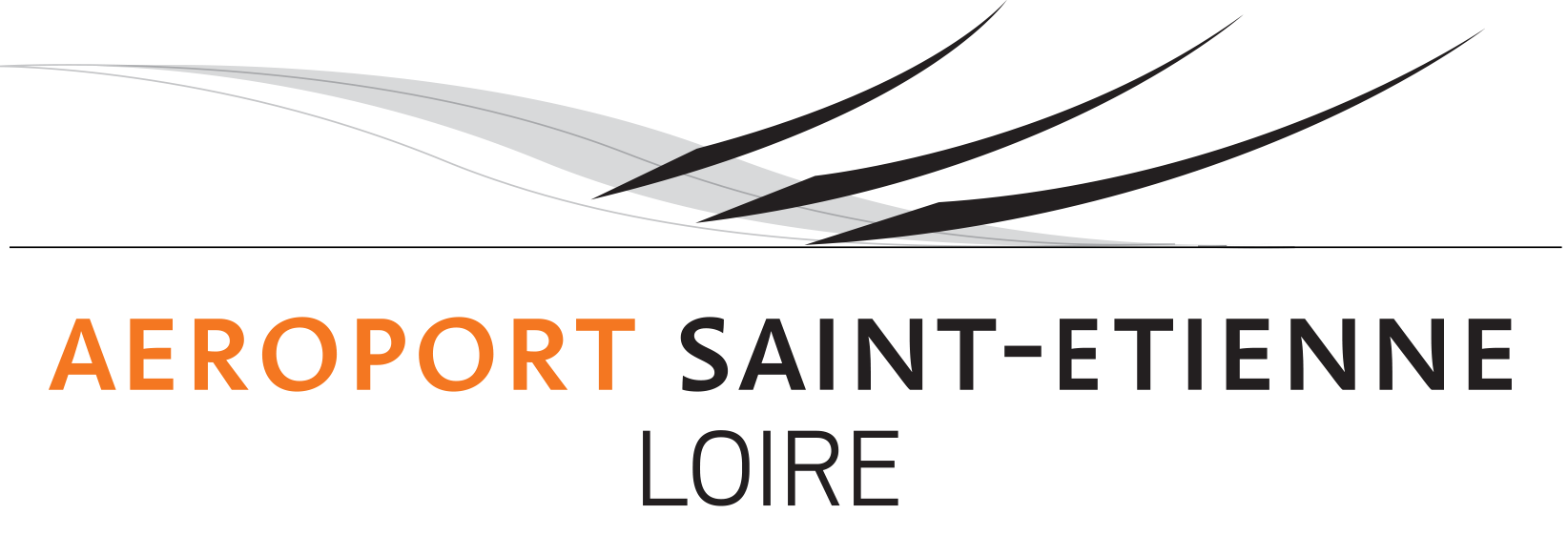 logo aeroport saint etienne loire